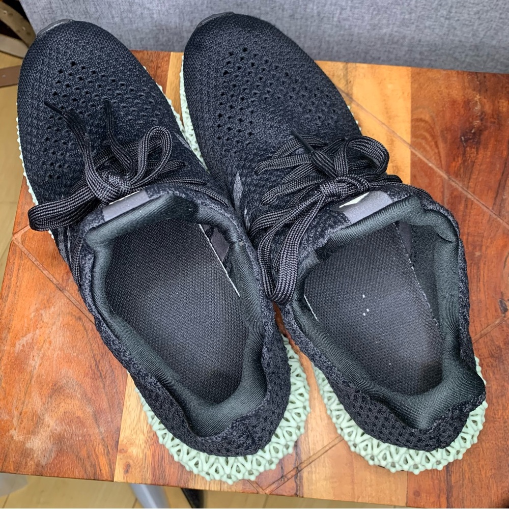 Adidas Futurecraft 4D Shoes 2020 Black Green men’s Size 8- FZ2560 - Picture 6 of 9